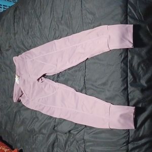 Purple pink leggings